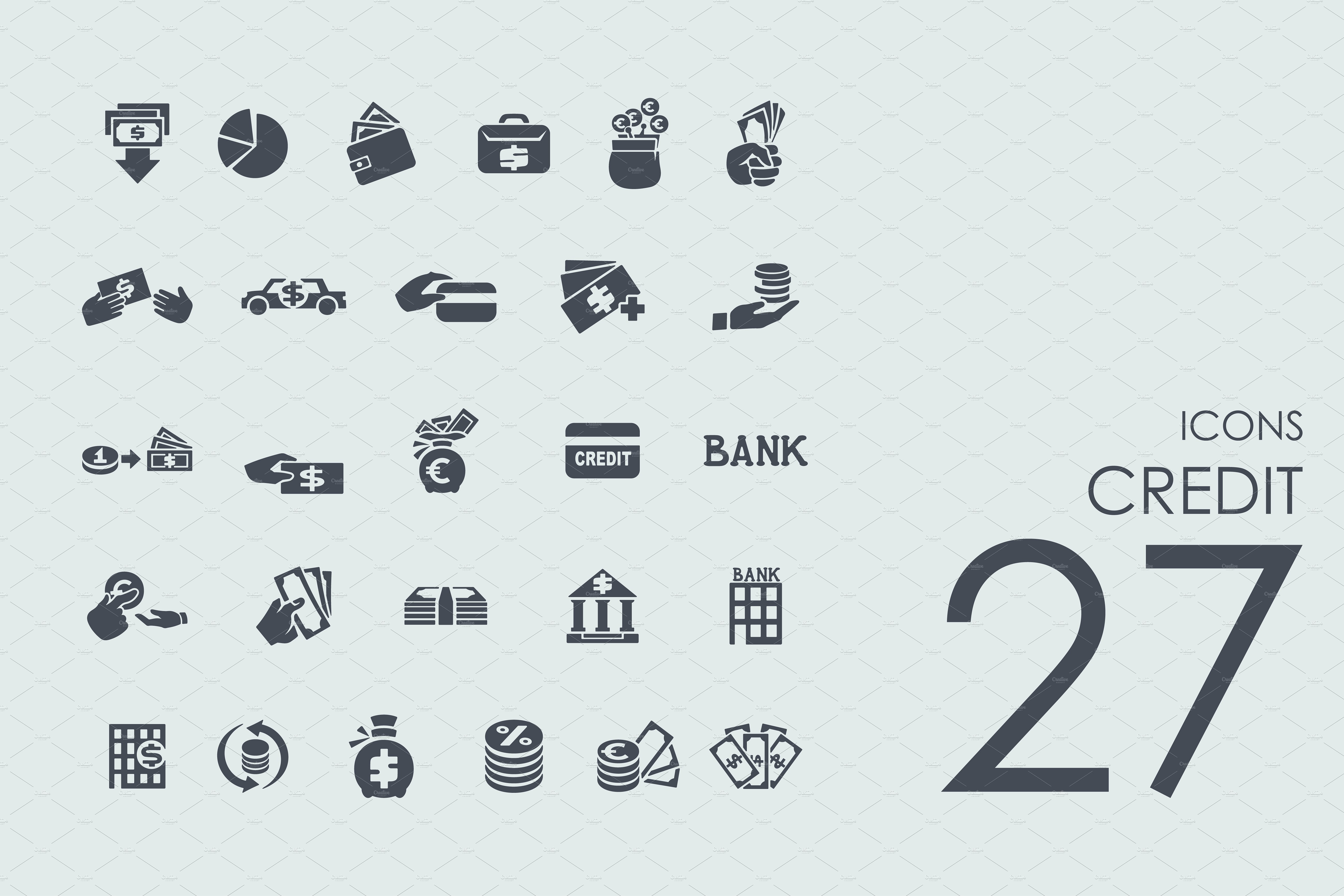 信用卡相关的图标 27 Credit icons #9128