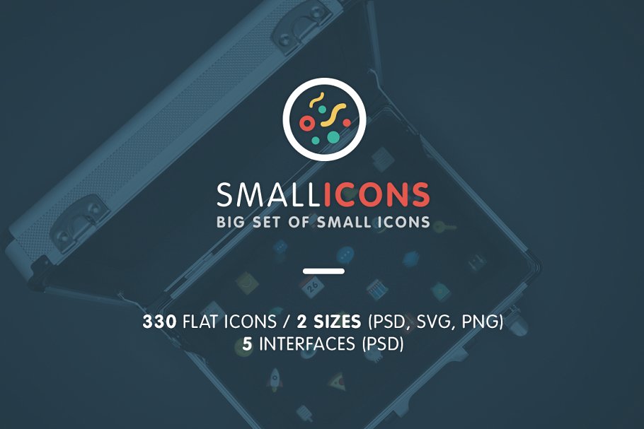 彩色好用的扁平化图标 Smallicons Small Ic