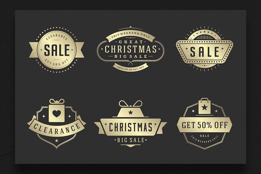 9圣诞节销售海报 30 Christmas Sale Lab