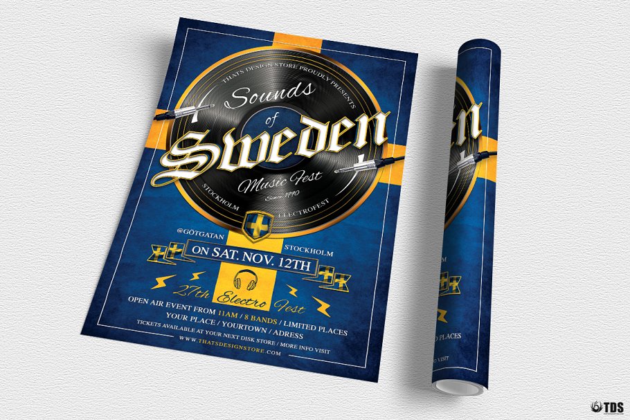 瑞典之声PSD宣传片 Sounds of Sweden Fl