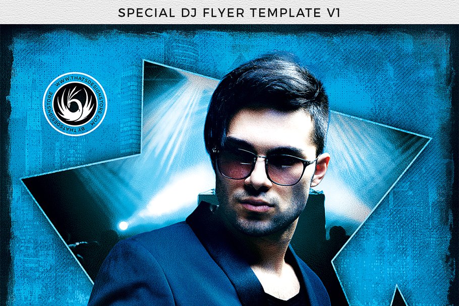 特别的DJ海报模板 Special Dj Flyer #13