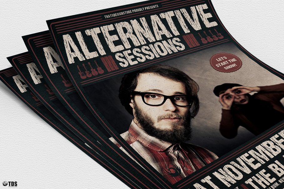 活动会议海报 Alternative Sessions Fl