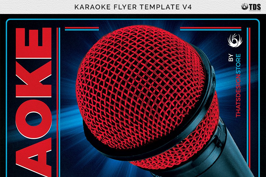 个性K歌海报模版 Karaoke Flyer #132056