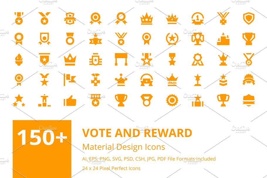 设计规范图标下载 150 Vote and Reward