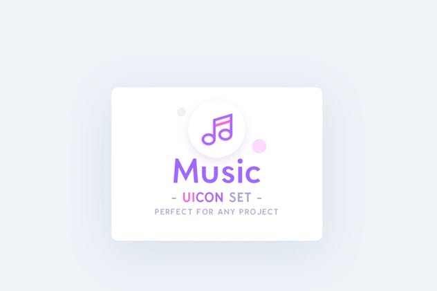 音乐主题UI图标素材 UICON Music Icons