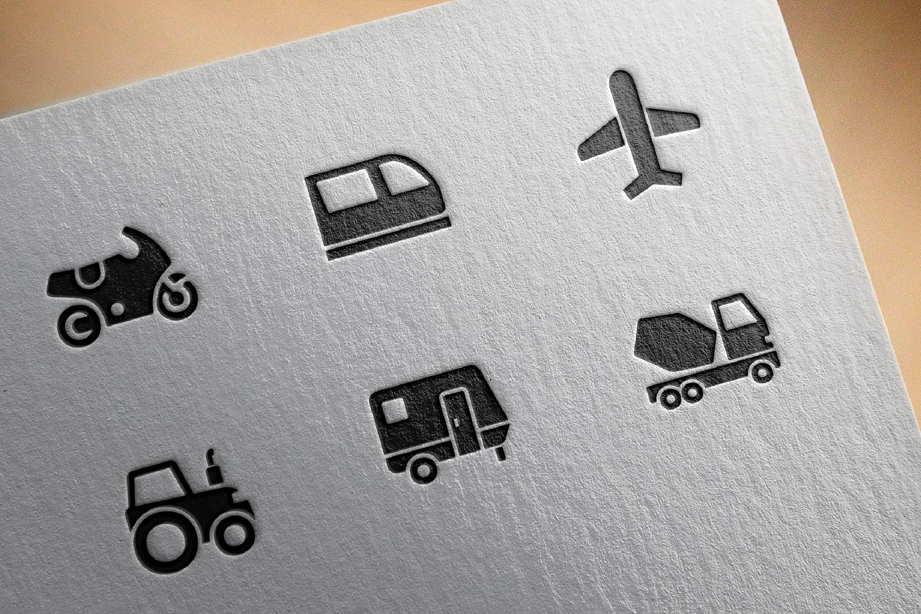 常见交通工具图标素材 Transport icons