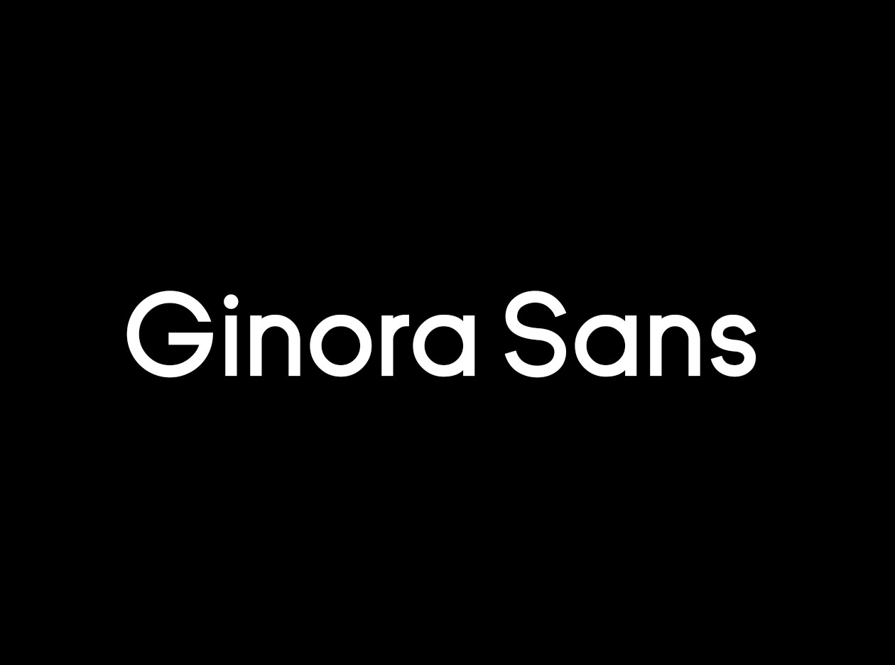 巴西设计师杰作无衬线英文字体 Ginora Sans Fon