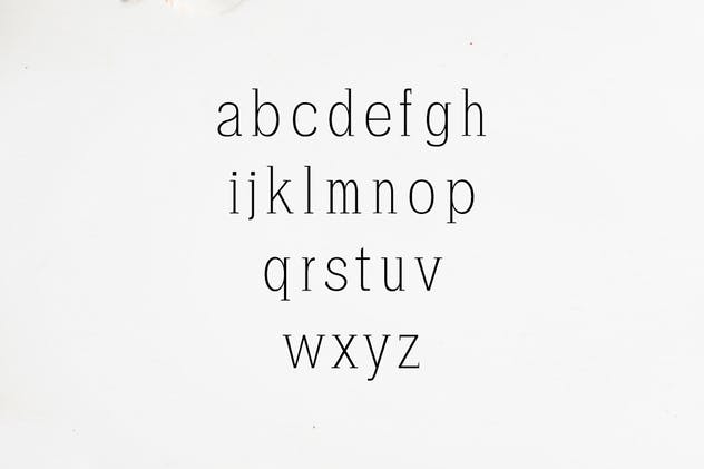 现代独特设计风格英文标语衬线字体 Zayley Serif