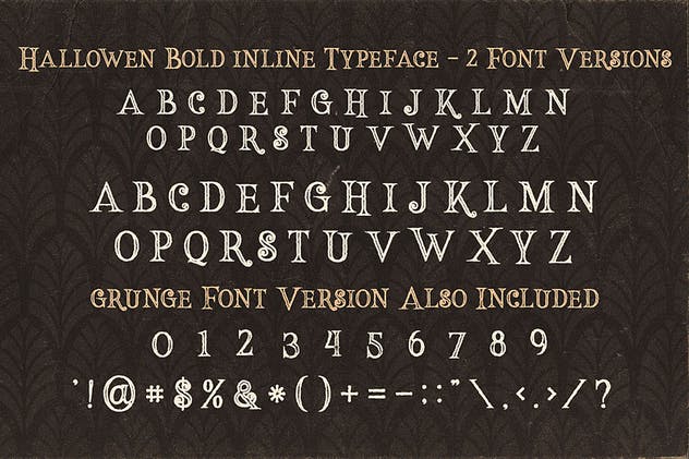 复古风格衬线英文字体合集下载 5 Fonts Bundle