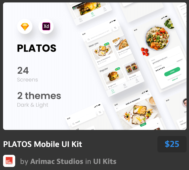 柏拉图移动用户界面工具包PLATOS Mobile UI K
