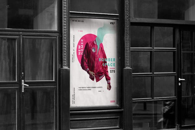 时尚服饰促销广告海报设计模板 Fashion Poster