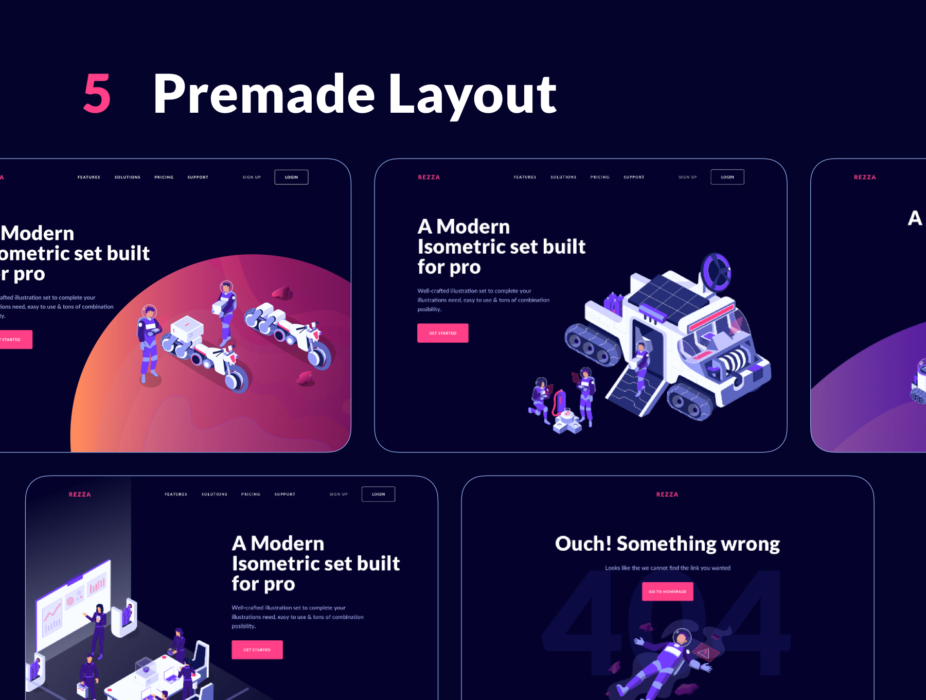 等轴测空间图解集Rezza - Isometric Spac