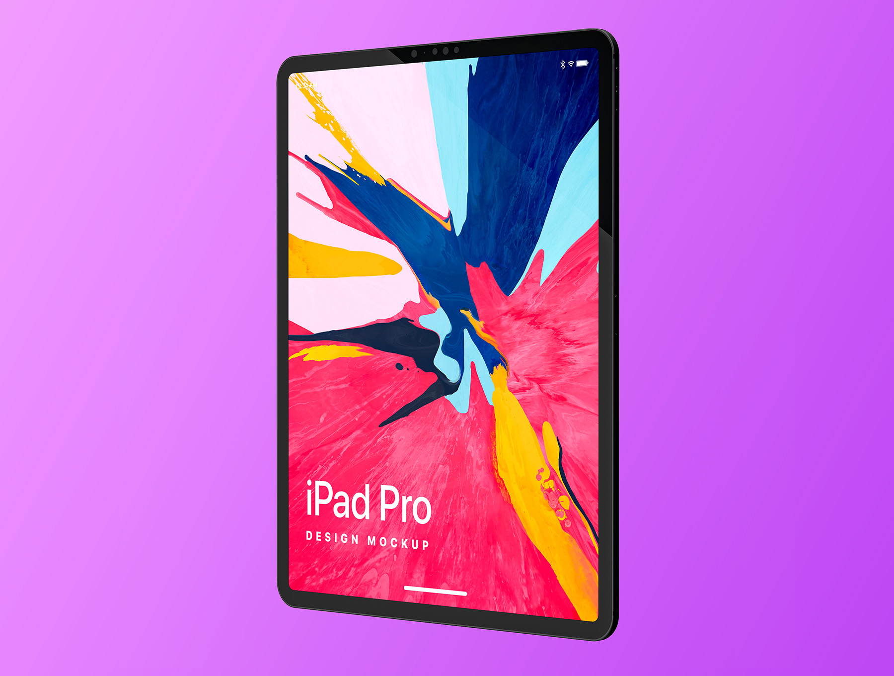 时尚的 iPad Pro 多角度设计展示iPad Pro D