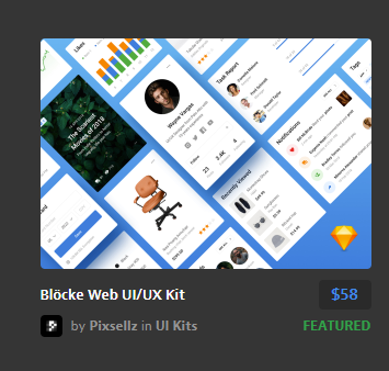 Web用户界面用户体验工具包 Blcke Web UI UX