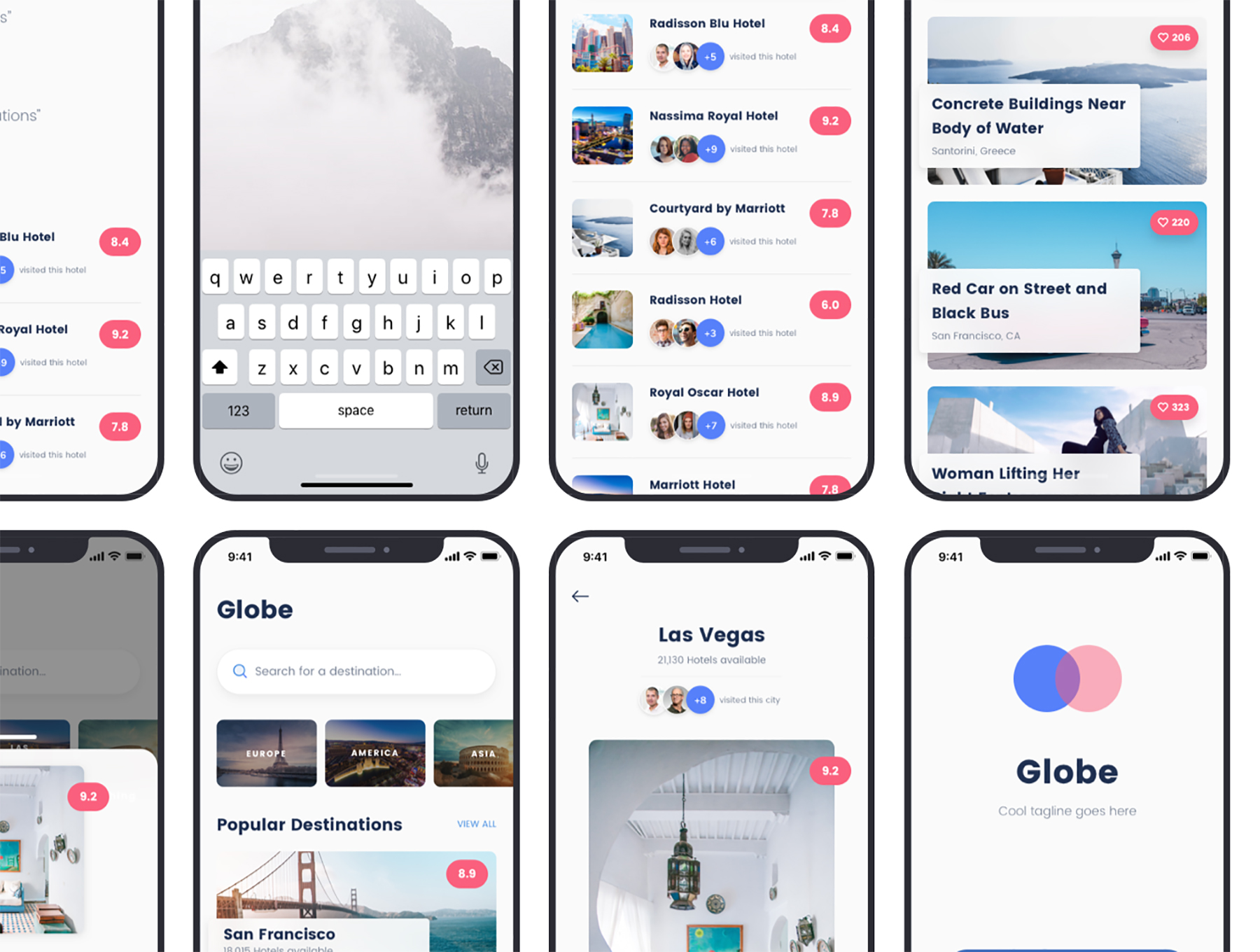 环球旅行应用程序Globe Travel app