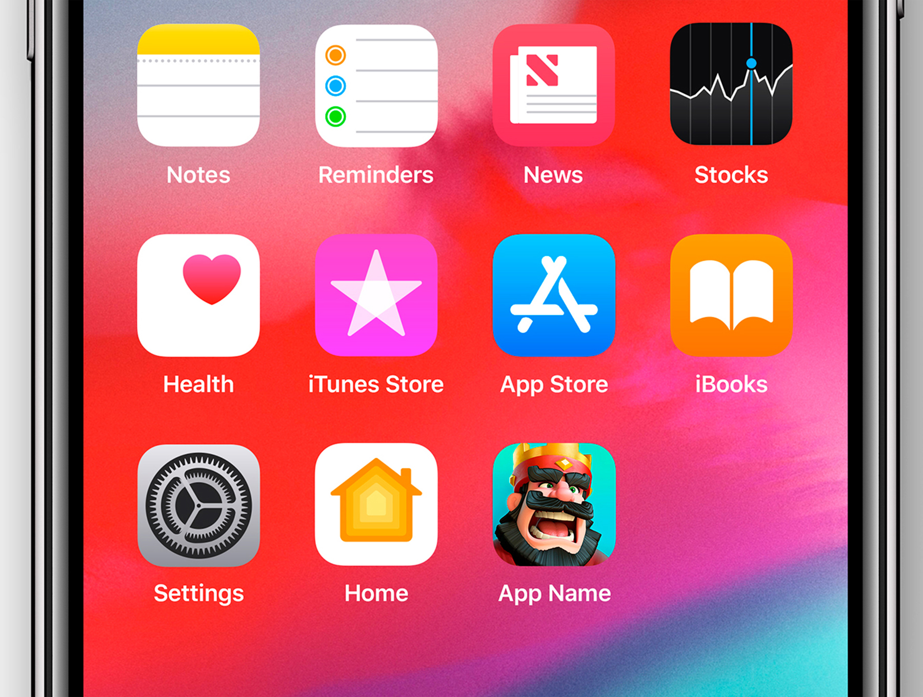 iOS模板图标模型iOS Template Icon Moc