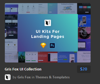 格瑞斯福克斯UI系列Gris Fox UI Collecti