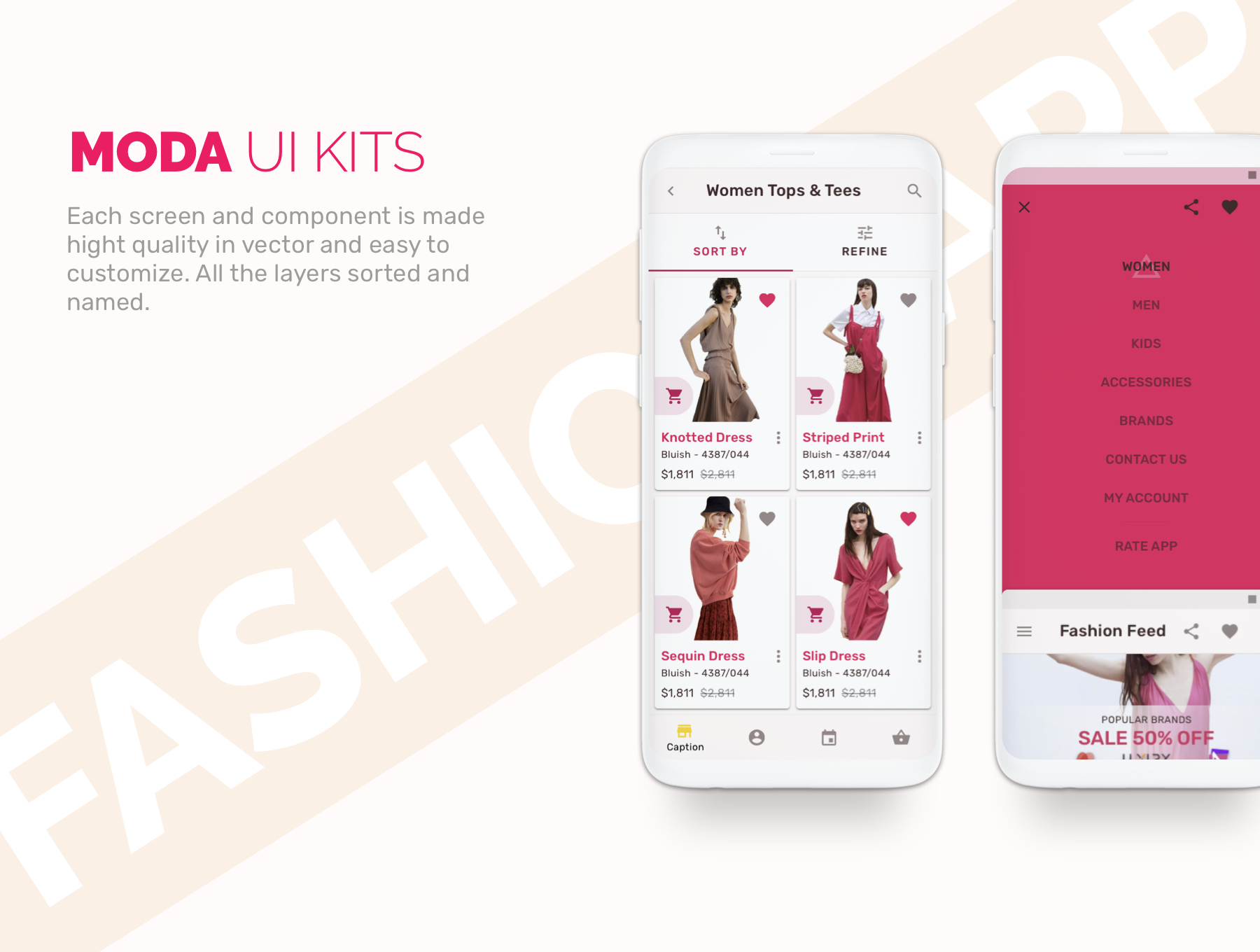 用户界面工具包Moda UI Kits
