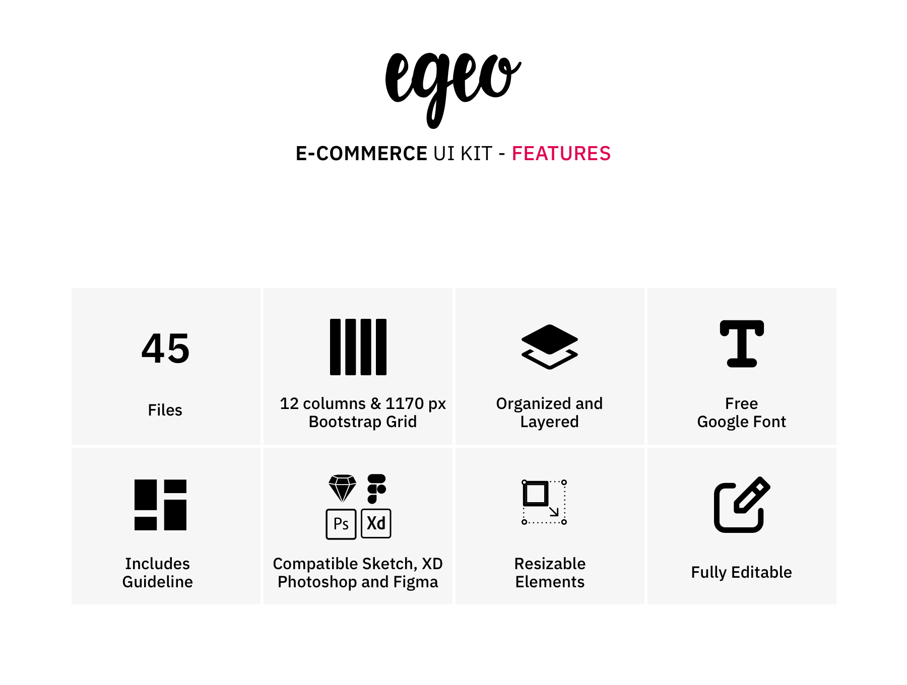 电子商务用户界面工具包EGEO E-Commerce UI