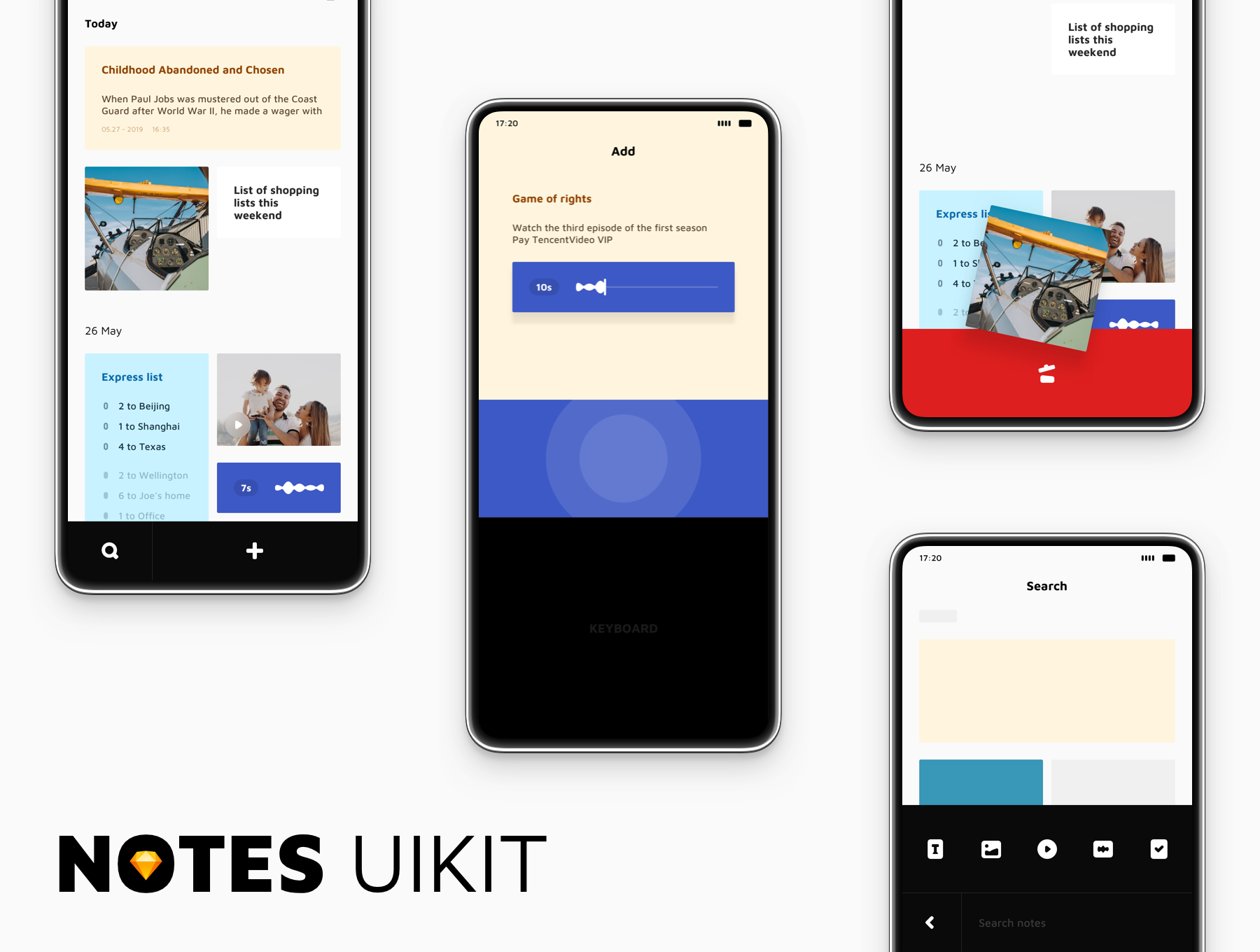 注释用户界面工具包Notes UI Kit