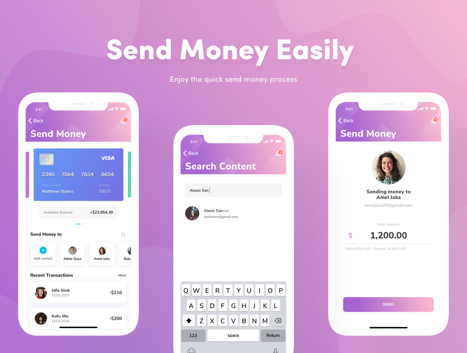 金融应用程序用户界面工具包Financial App UI