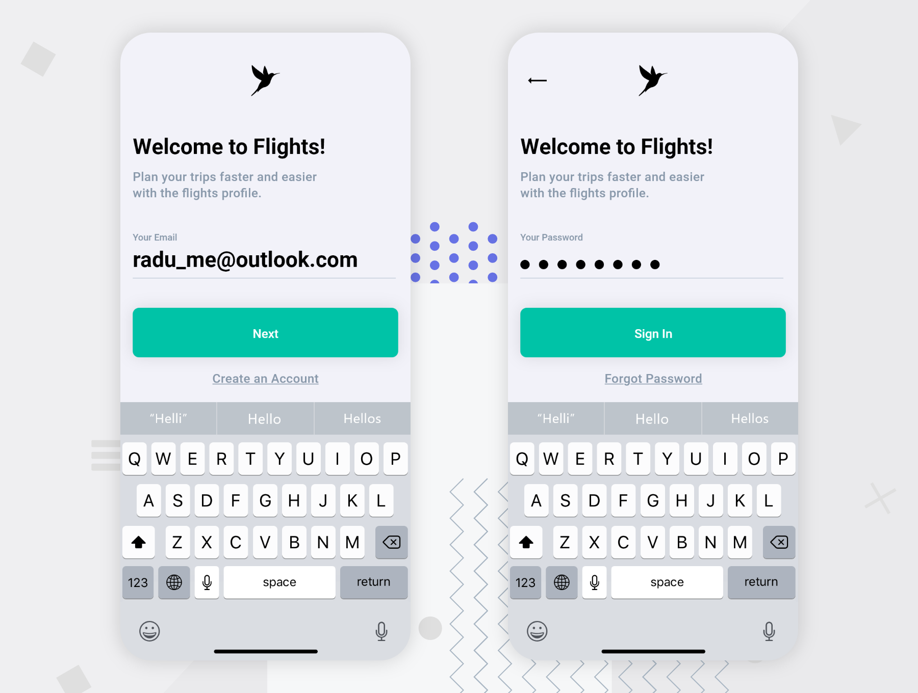 航班用户界面工具包Flights UI Kit