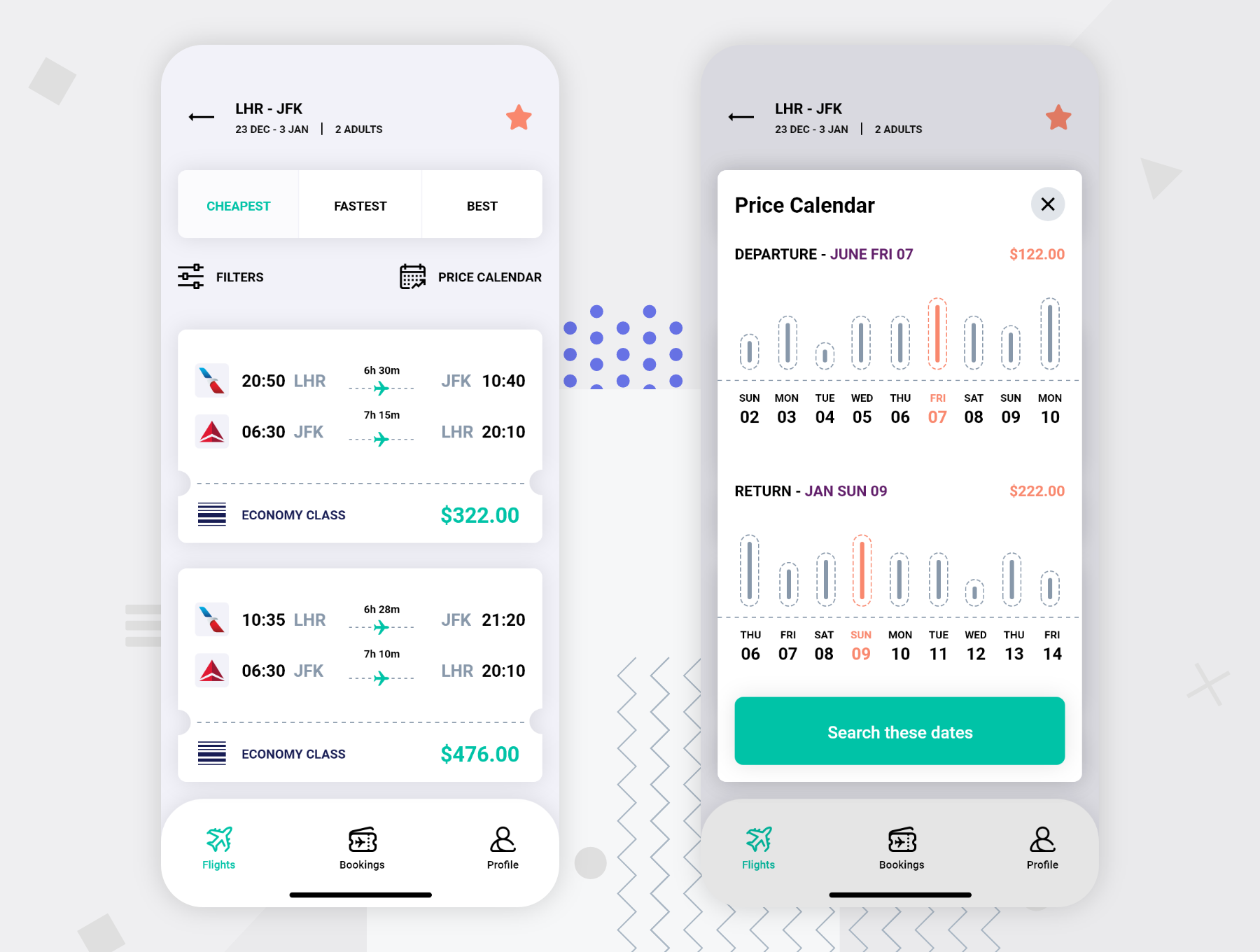 航班用户界面工具包Flights UI Kit