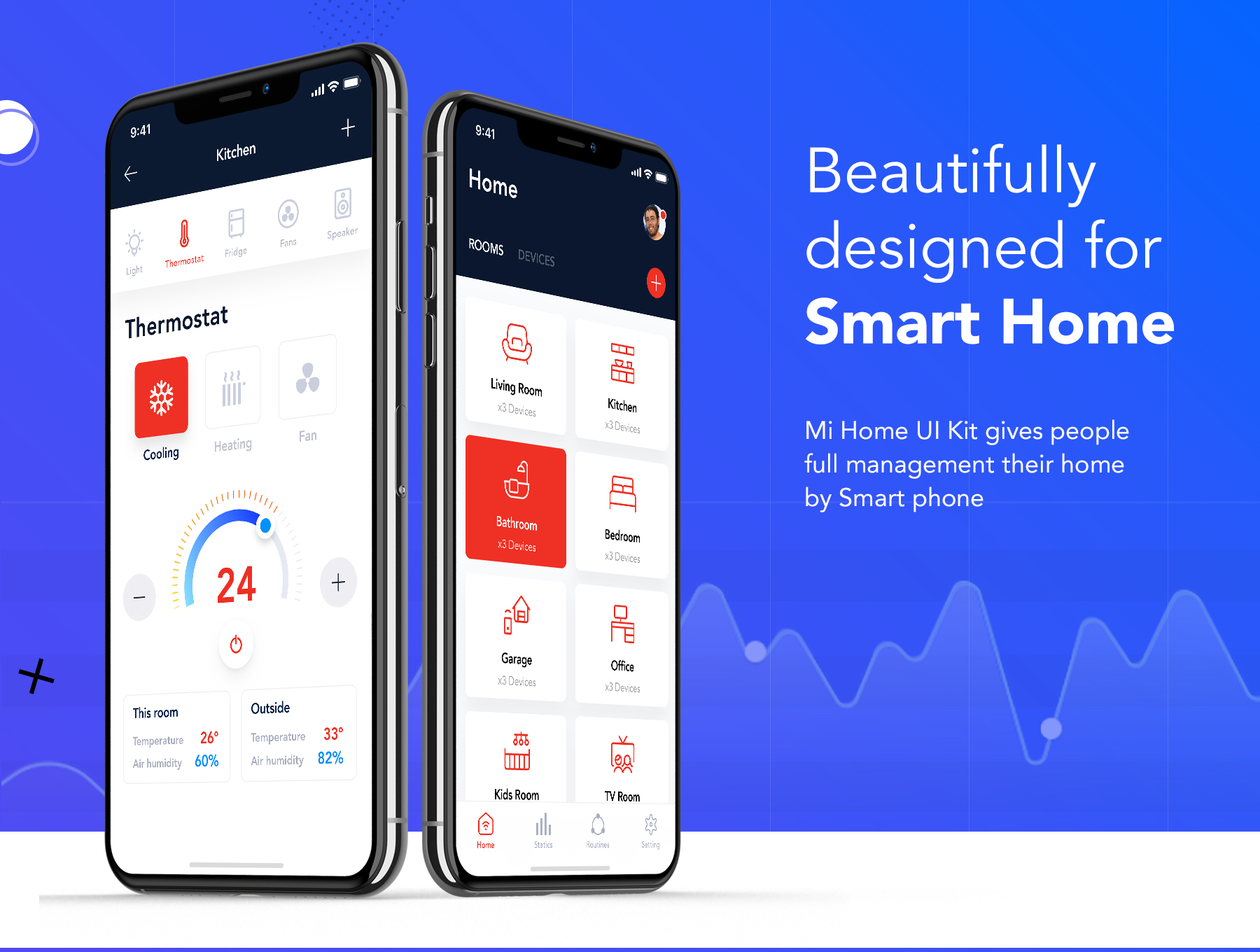 智能家庭用户界面套件Home - Smart Home UI