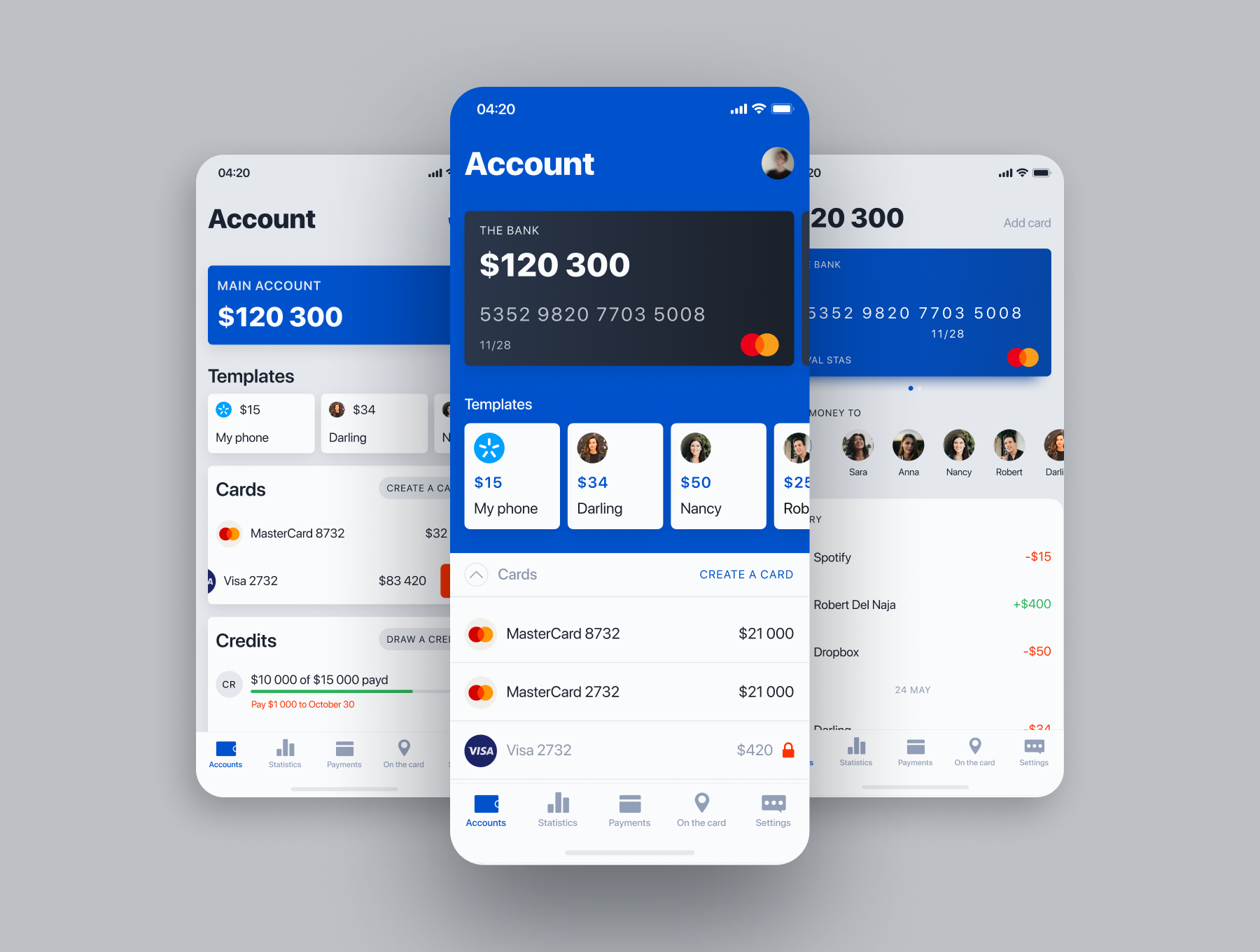 银行用户界面工具包The Bank UI Kit