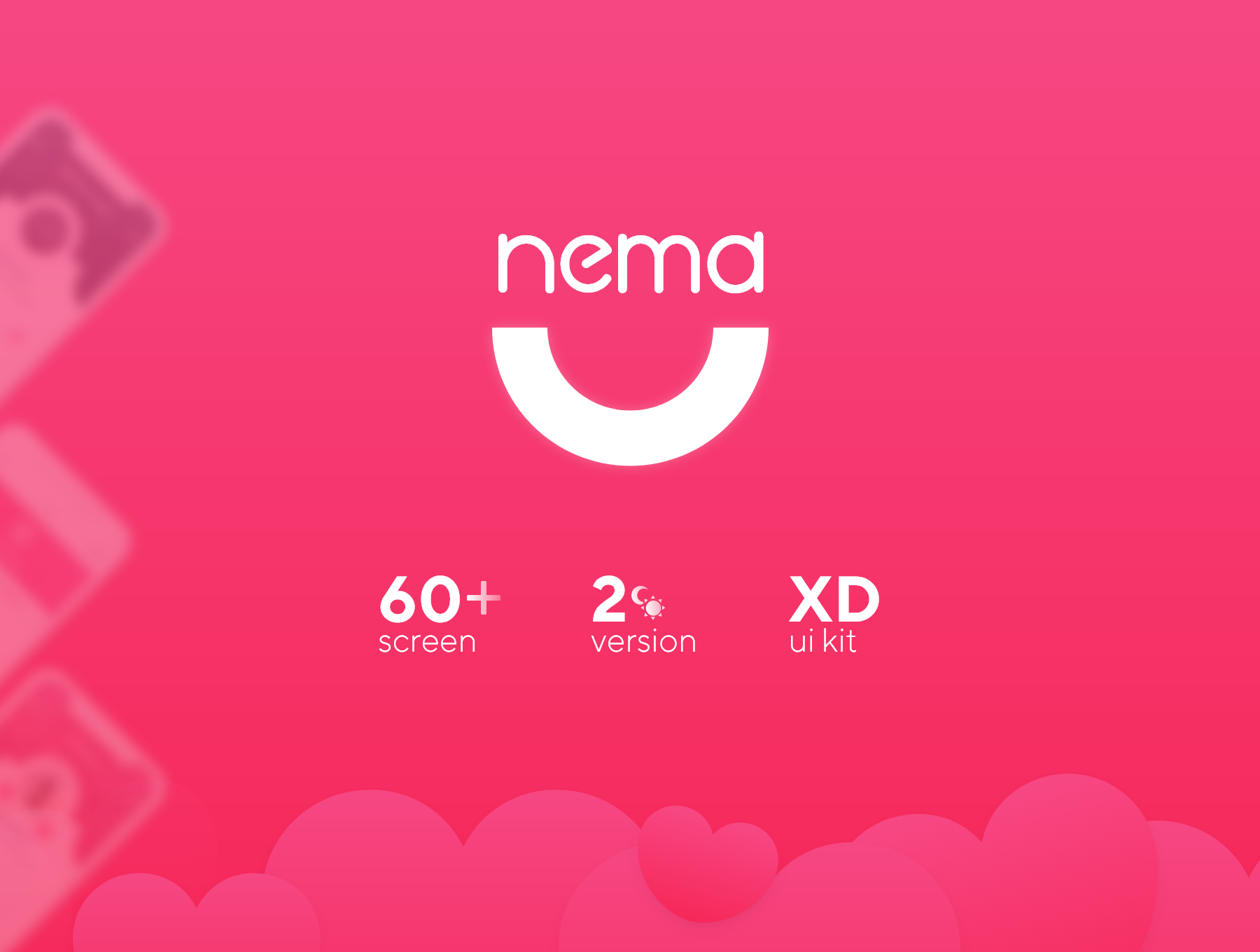 约会应用程序用户界面工具包Nema Dating App U