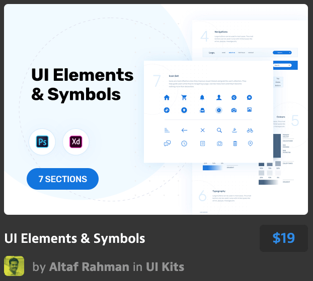 用户界面元素和符号UI Elements &