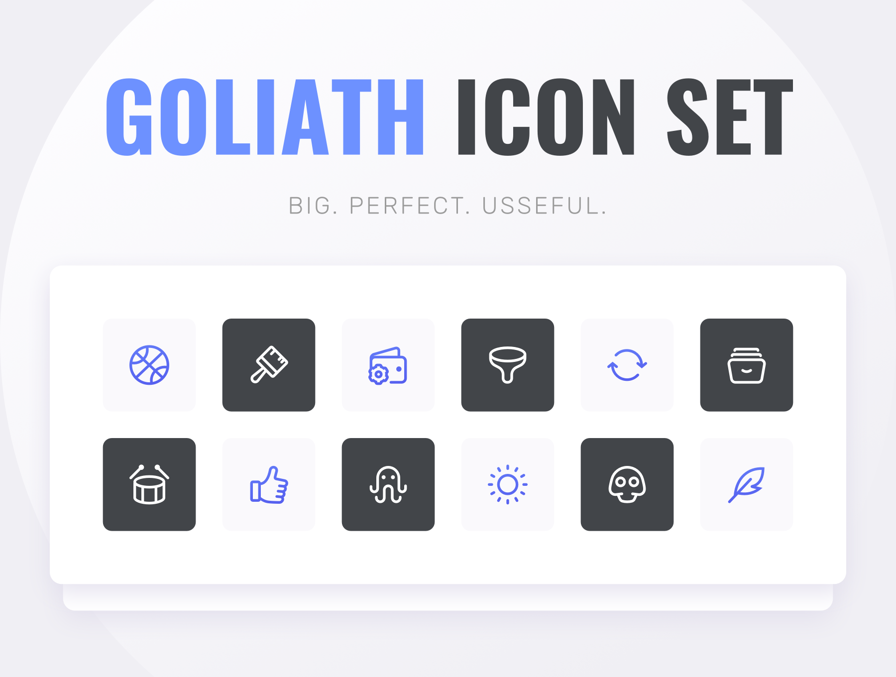 超多食物图标集GOLIATH 1500  ICON SET