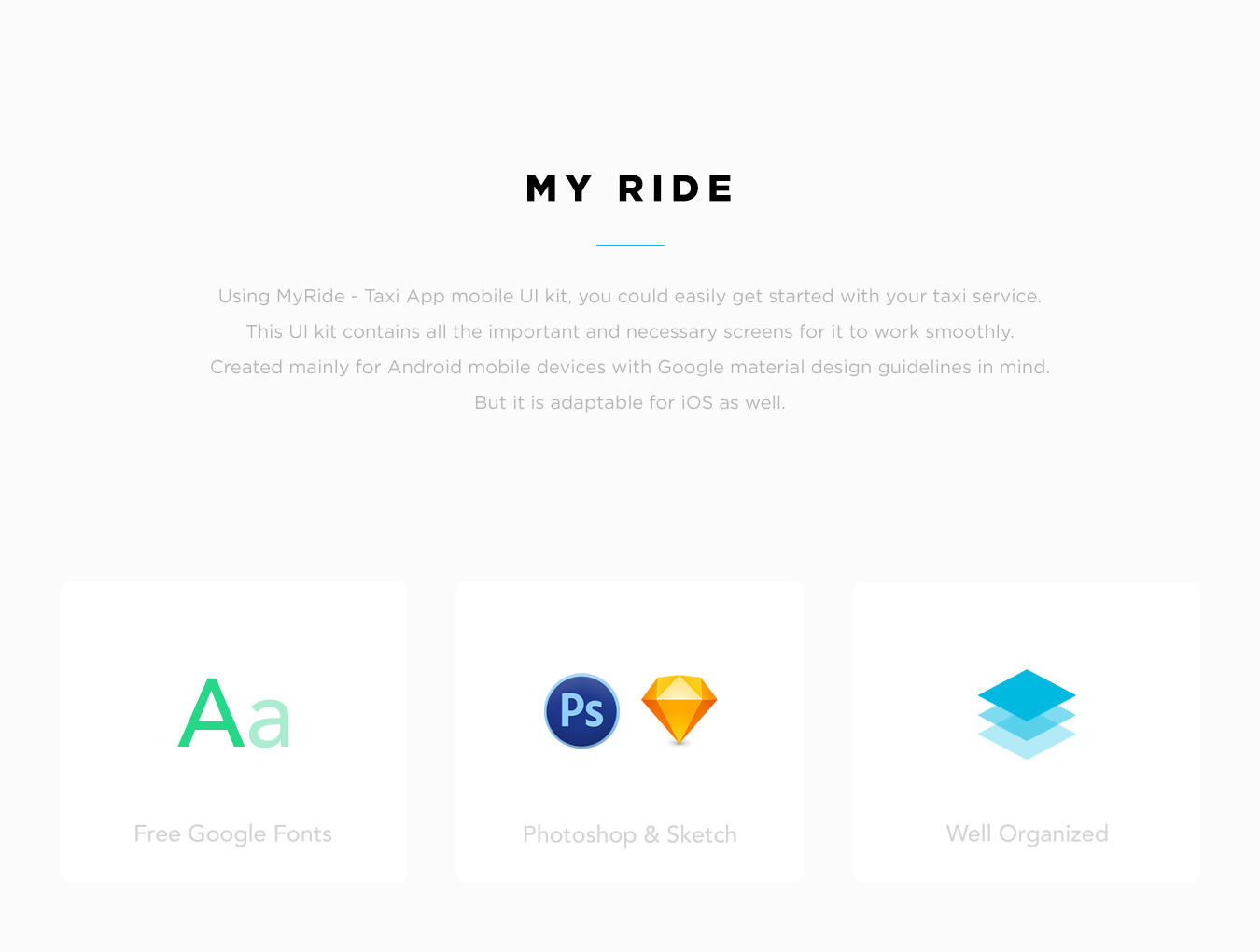平台汽车导航APP应用UI设计My Ride