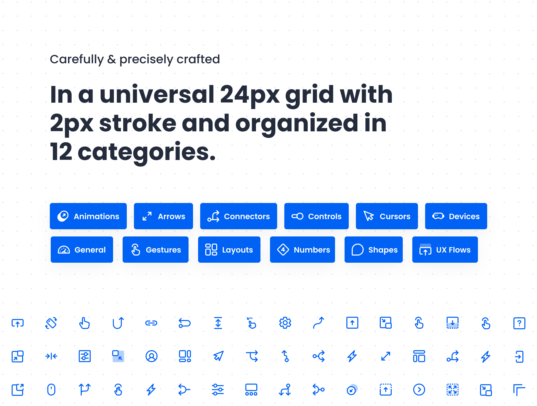 流线框大图标包UX Flows Wireframes Meg