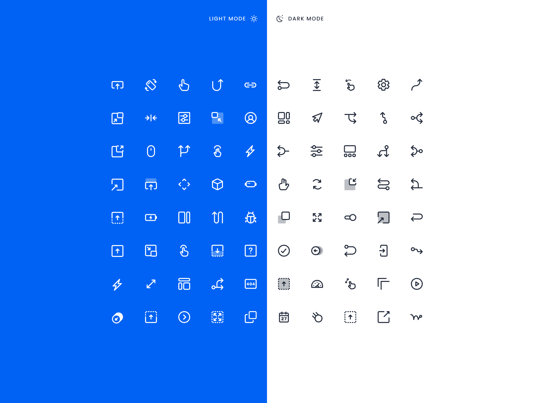 流线框大图标包UX Flows Wireframes Meg