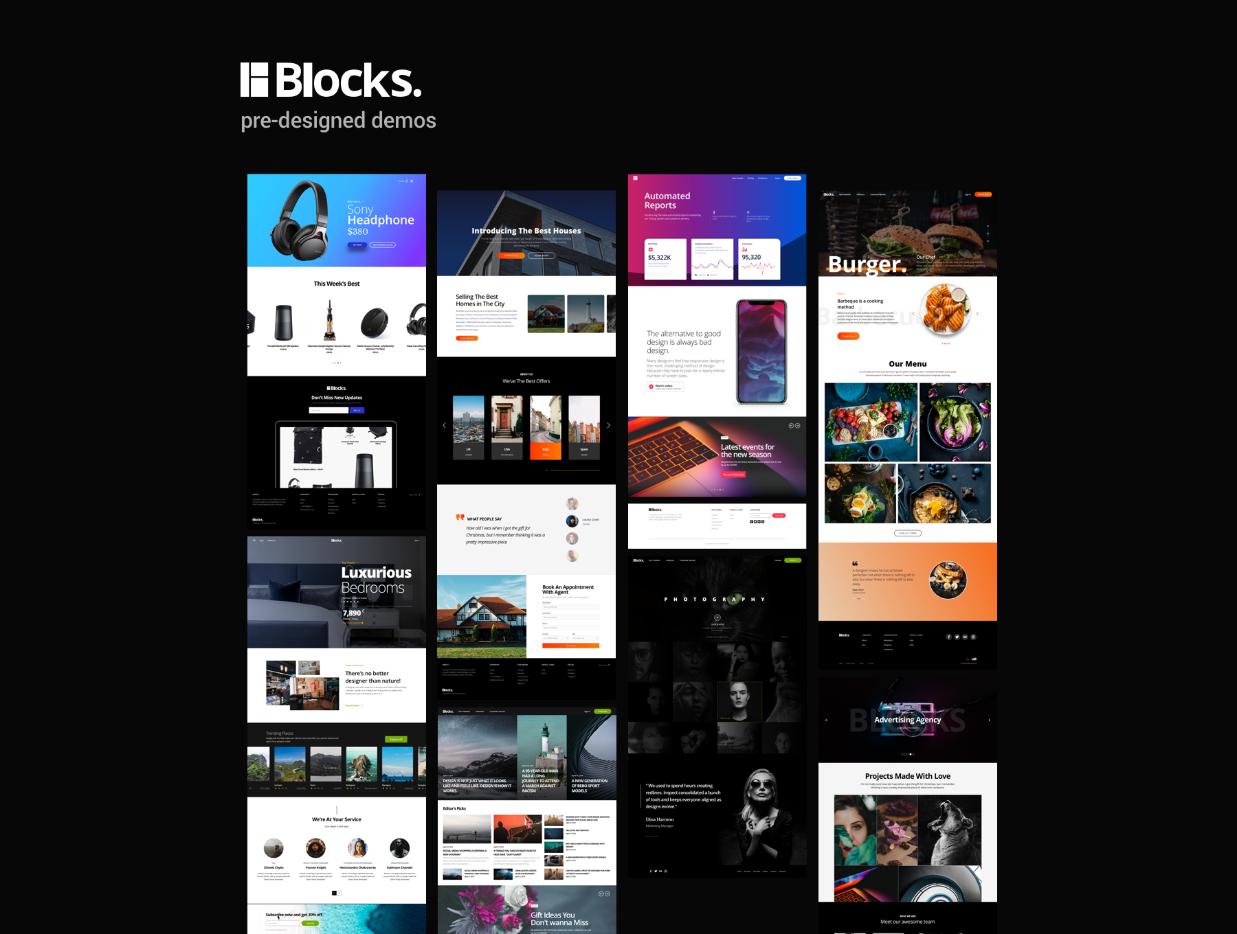 草图的设计感用户界面工具包Blocks UI Kit for