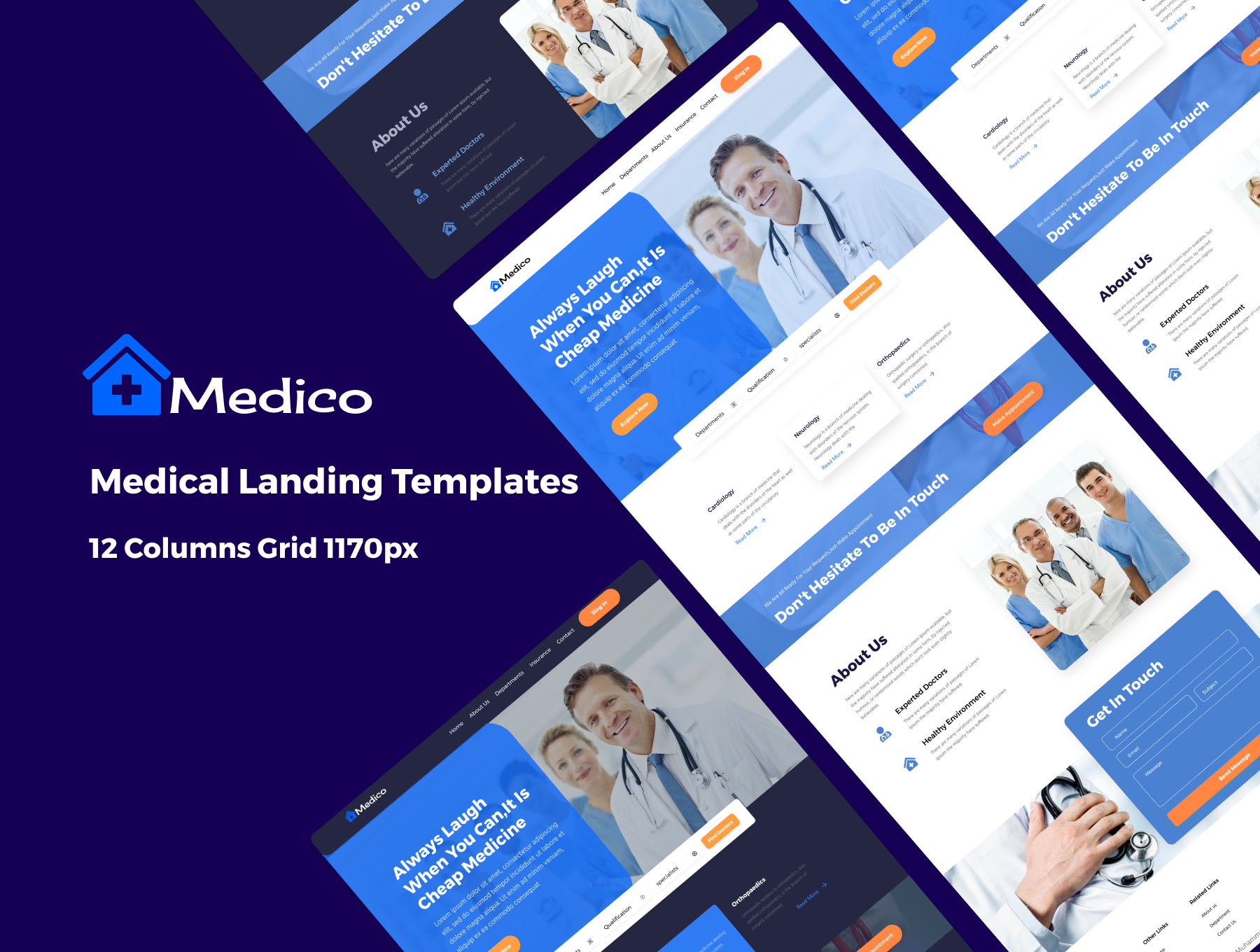 医务人员医疗登录页Medico-Medical Landin
