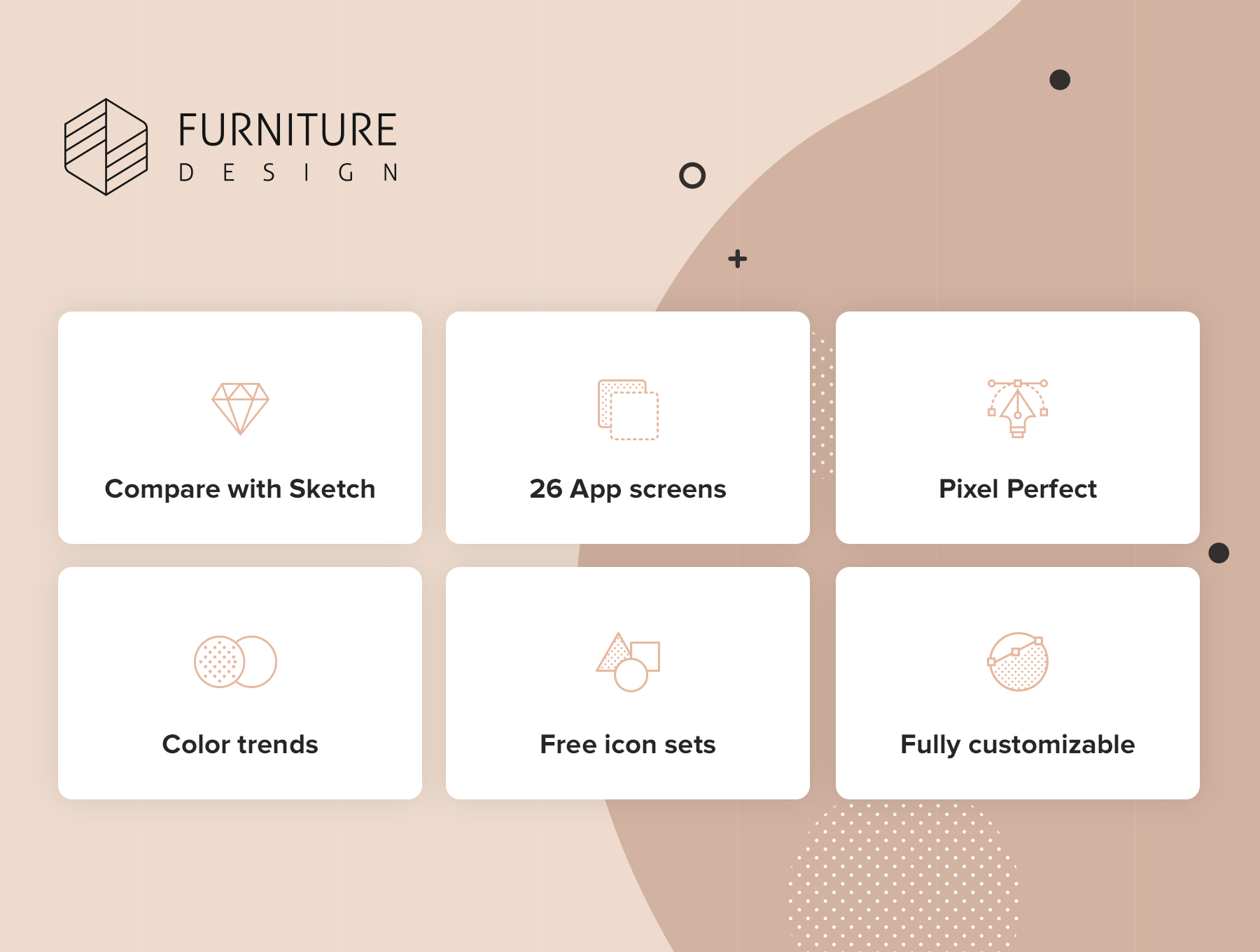 家具设计用户界面工具包Furniture Design UI