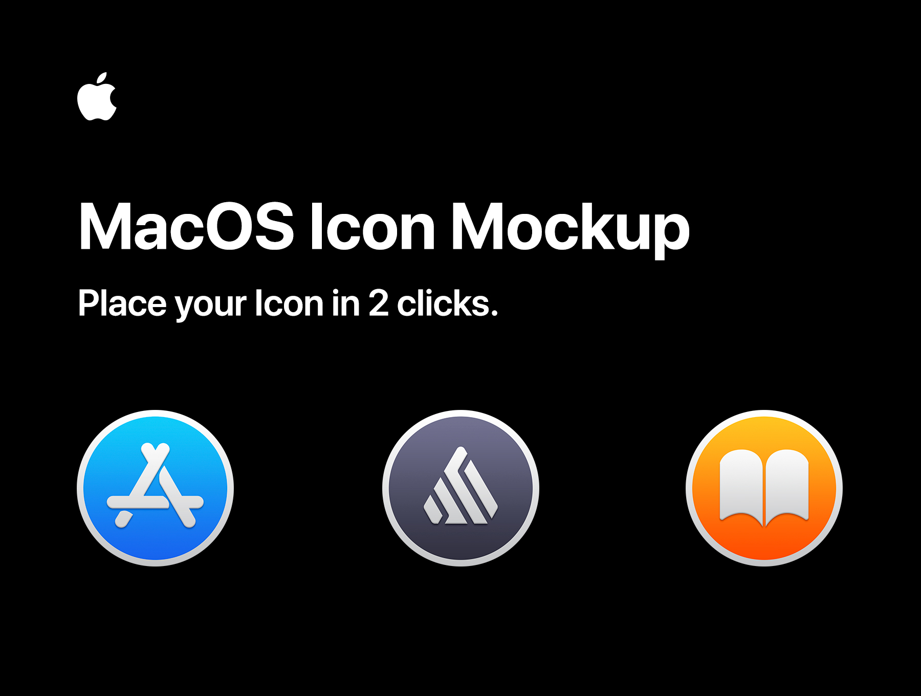OS品牌模板图标模型MacOS Template Icon