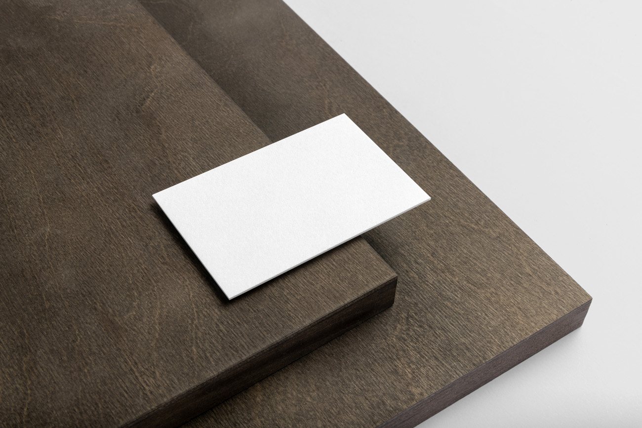 高品质木质烫金品牌VI提案贴图样机模板 Sierra - B