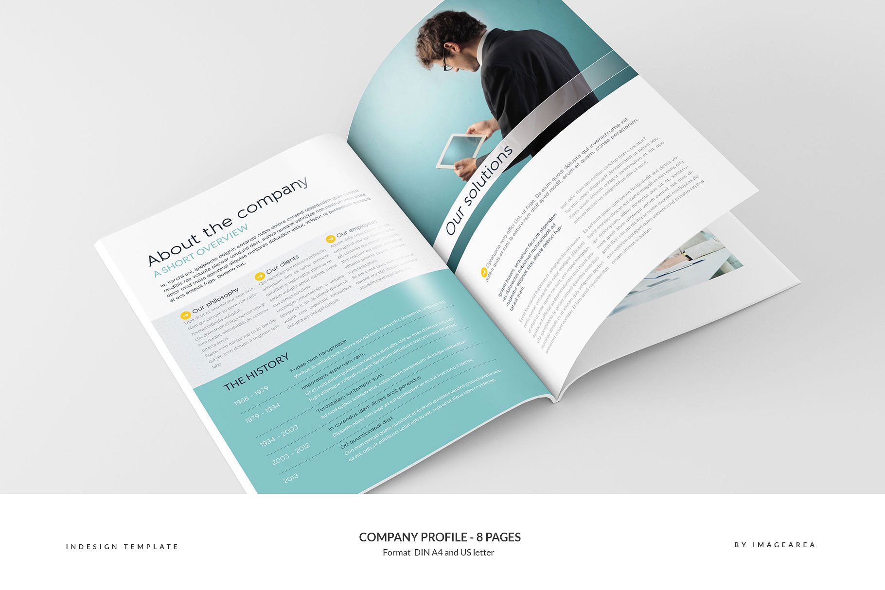 企业公司画册 Company Profile – 8 Pag