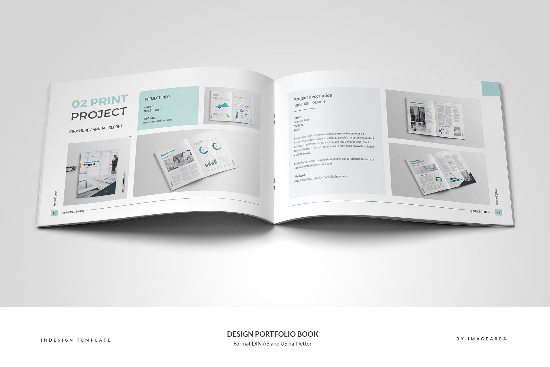 设计画册模板下载 Design Portfolio Book
