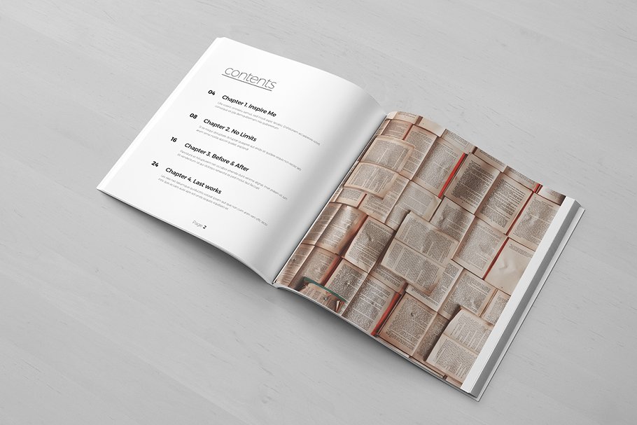 企业画册模板 Portfolio Book Vol.6