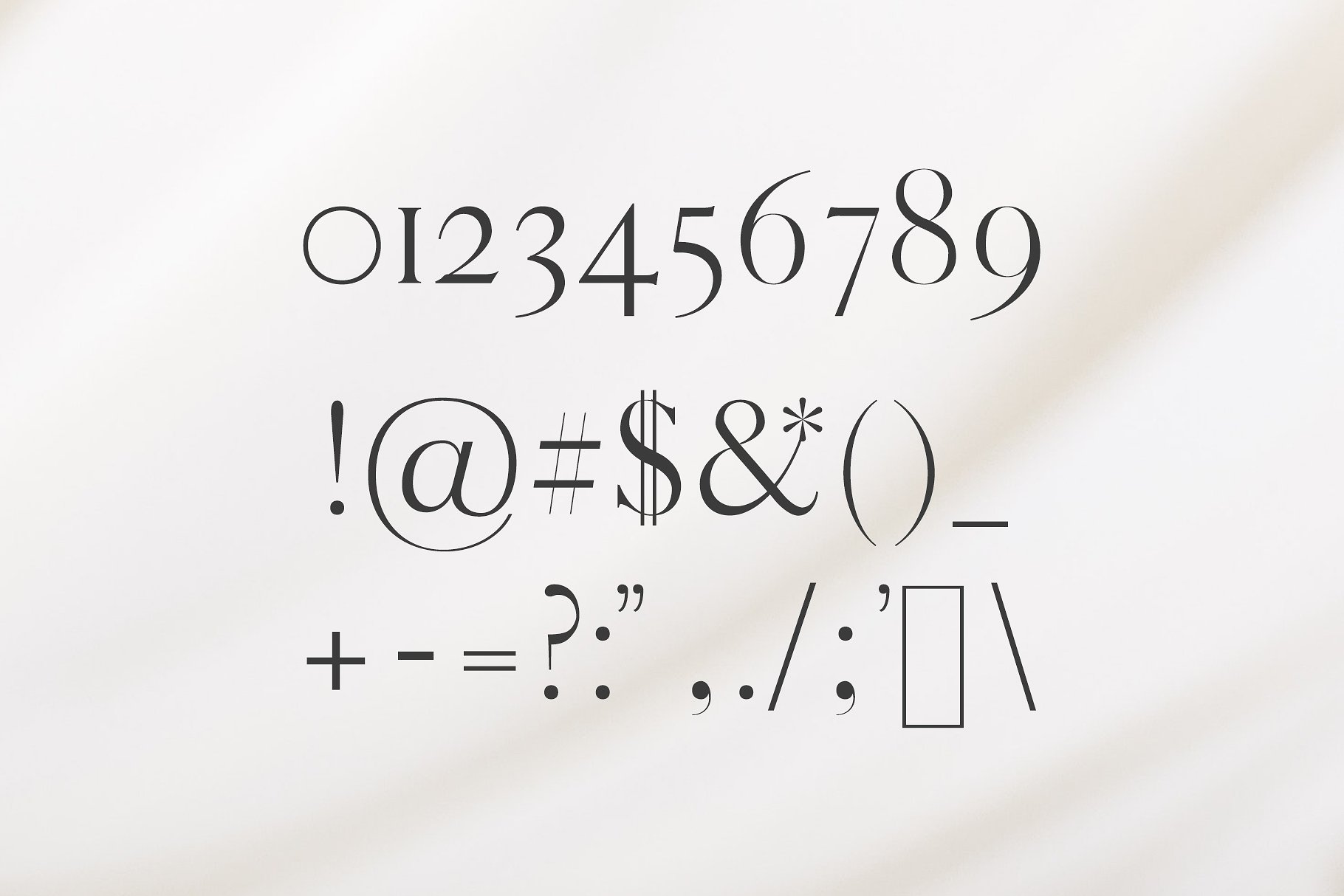 优雅时尚字体 Warick Serif Font Famil