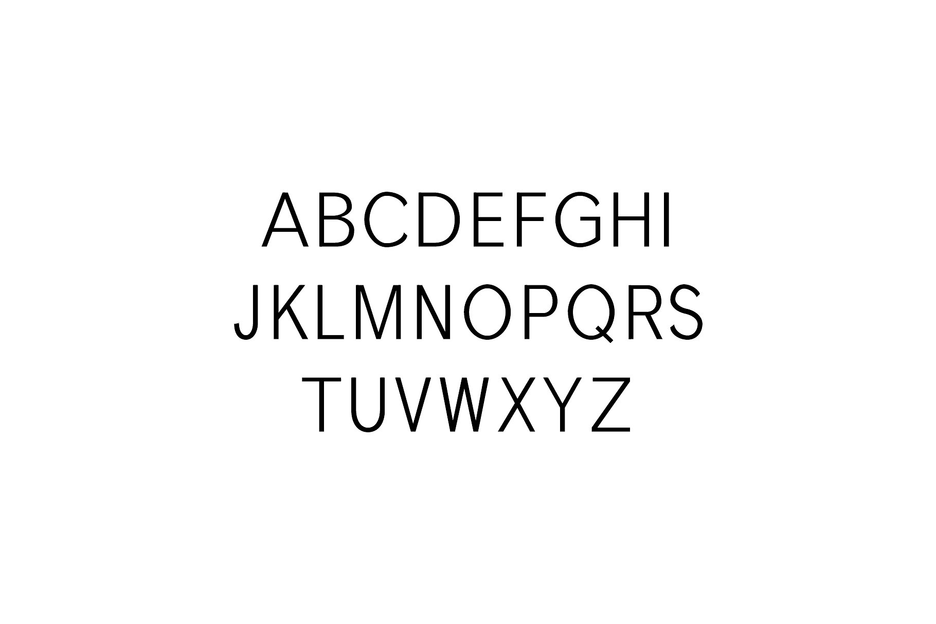 时尚设计字体 Treyton Sans Serif 7 Fo