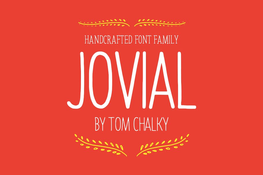 时尚专业个性字体 Jovial Font Family
