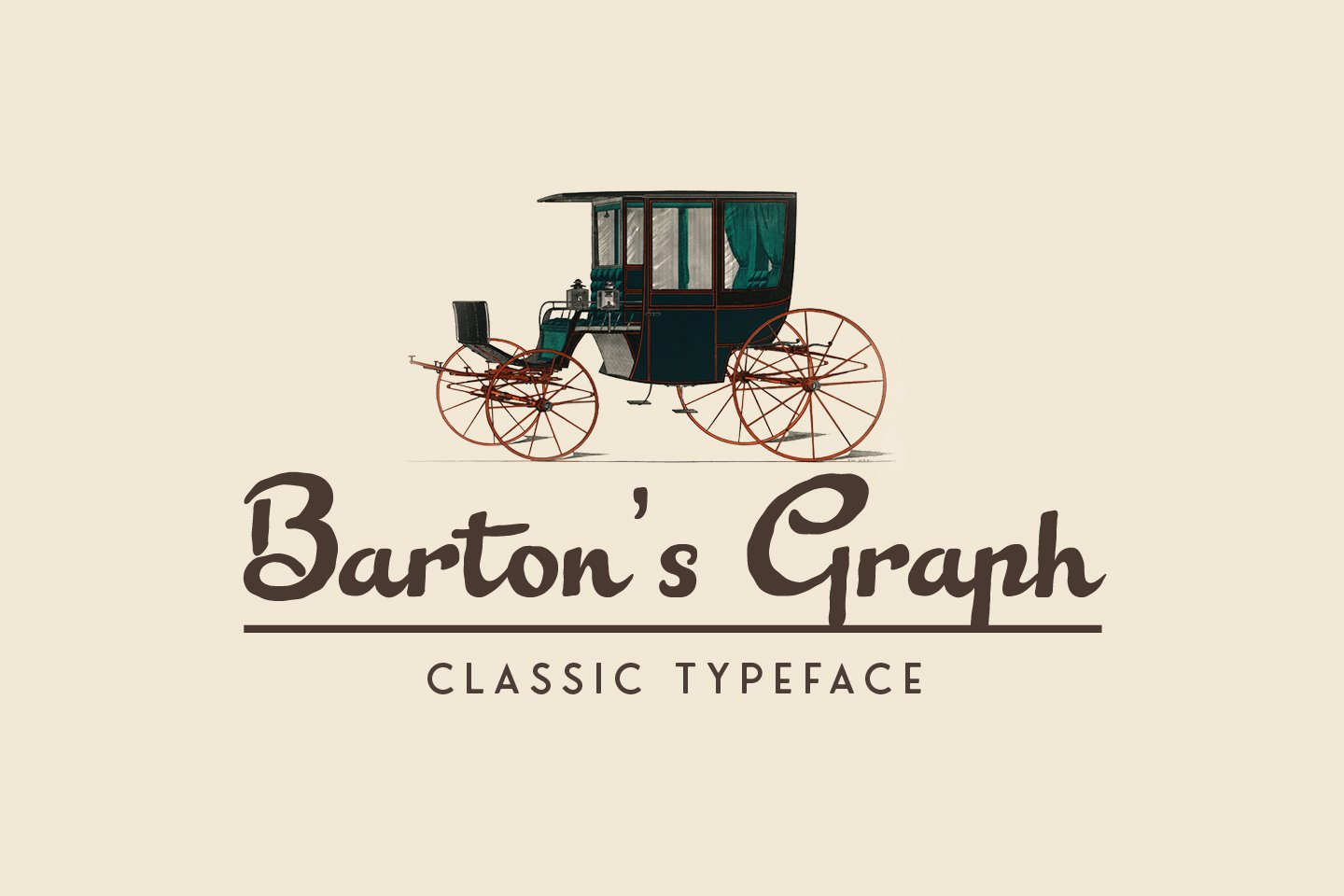 经典手写书法英文字体 Barton Graph