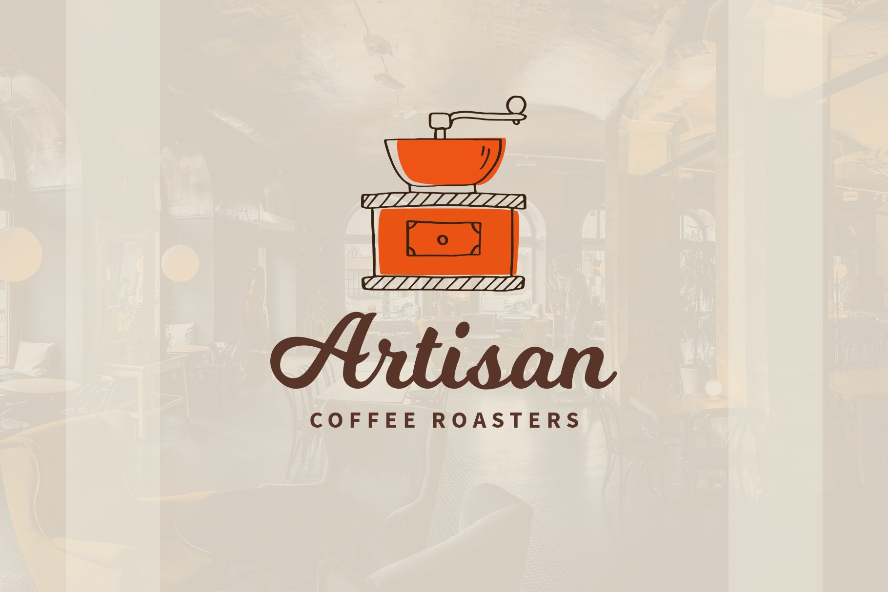 手绘咖啡馆元素插画合辑 Artisan Cafe illus