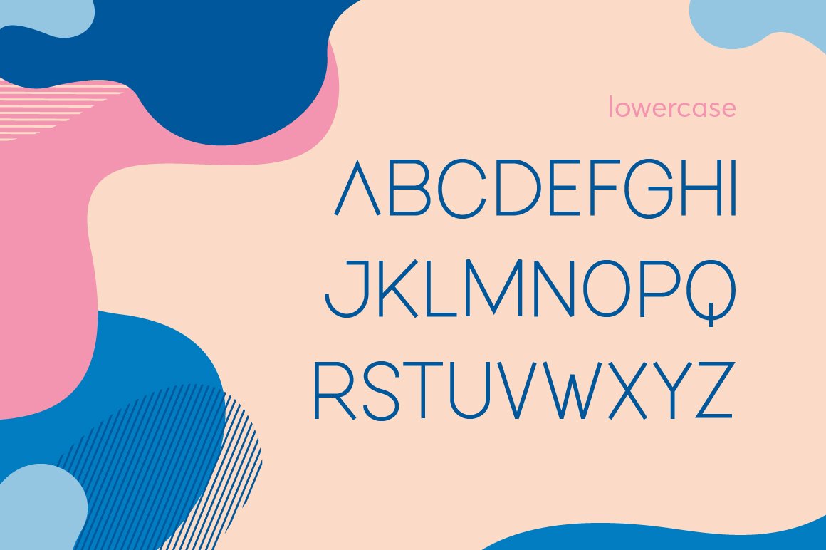 全新有趣的无衬线英文字体 Lonely Lover Font