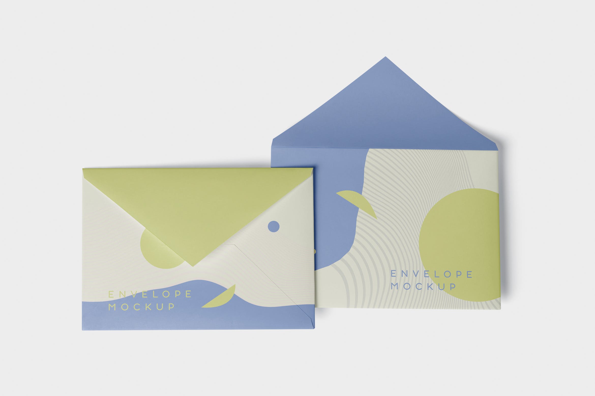 高端企业信封外观设计图样机模板 Envelope C5 –